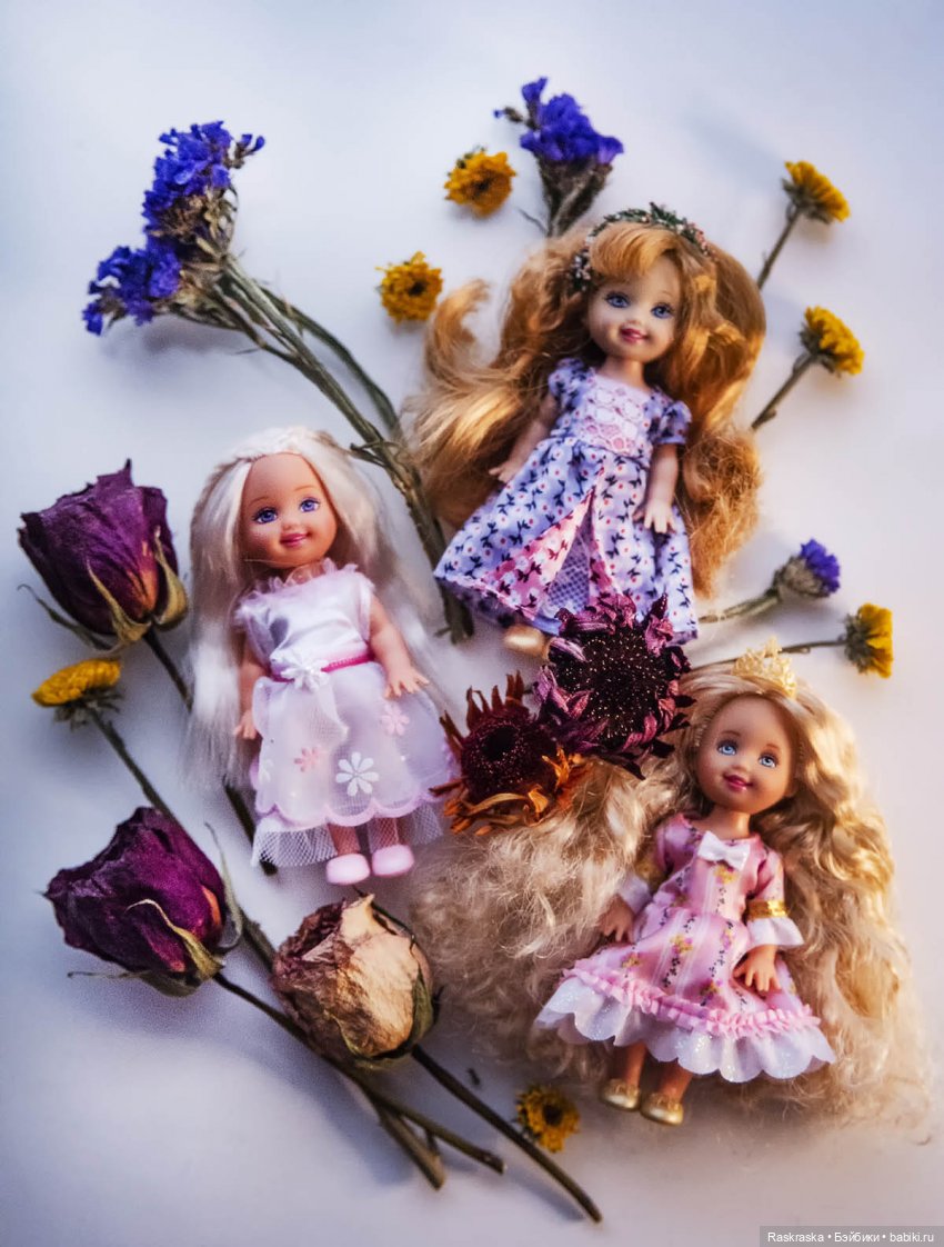 Колокольчиковые феи встретили подругу, и еще раз о засушивании цветов