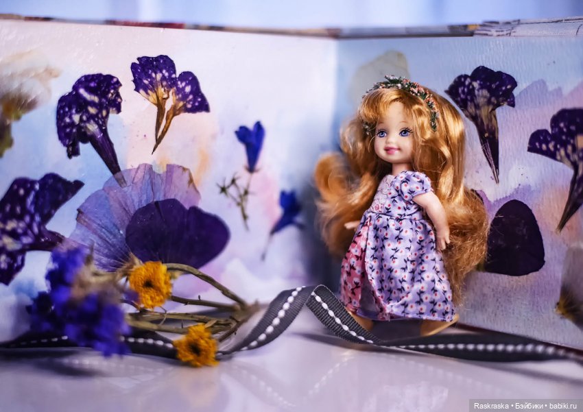 Колокольчиковые феи встретили подругу, и еще раз о засушивании цветов