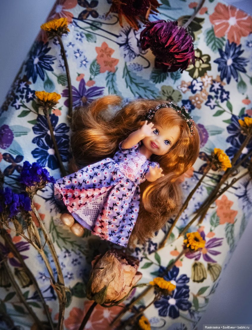 Колокольчиковые феи встретили подругу, и еще раз о засушивании цветов