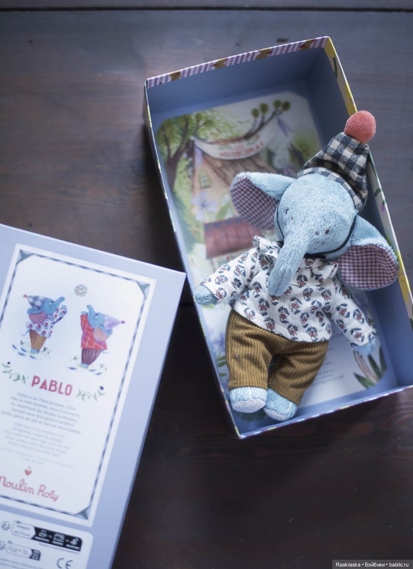 Появился у меня такой Слоненок / Les Minouchkas / Moulin Roty | Бэйбики Появился у меня такой Слоненок / Les Minouchkas / Moulin Roty (фото 8)