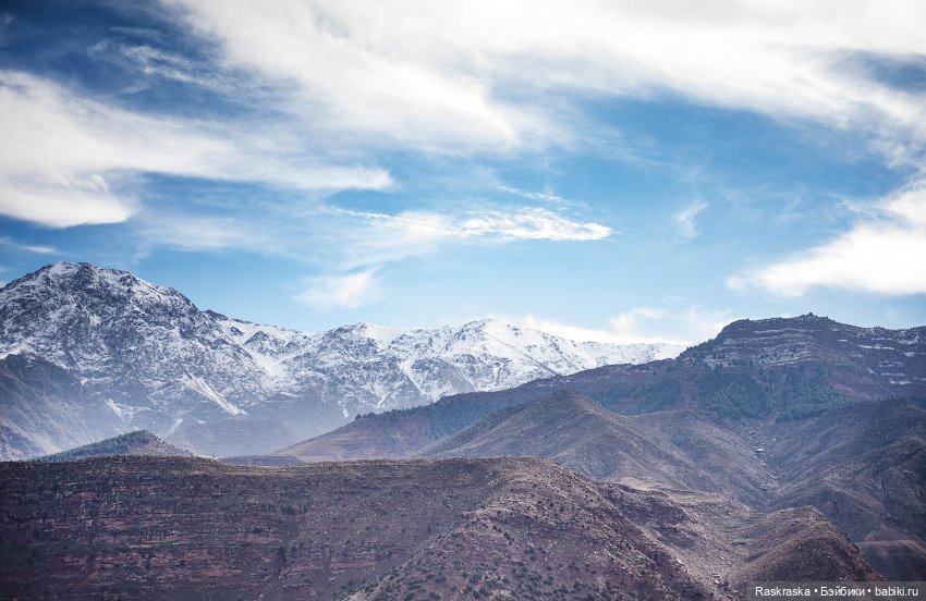 Наскоком в Марокко - часть 3 - Горы Атлас