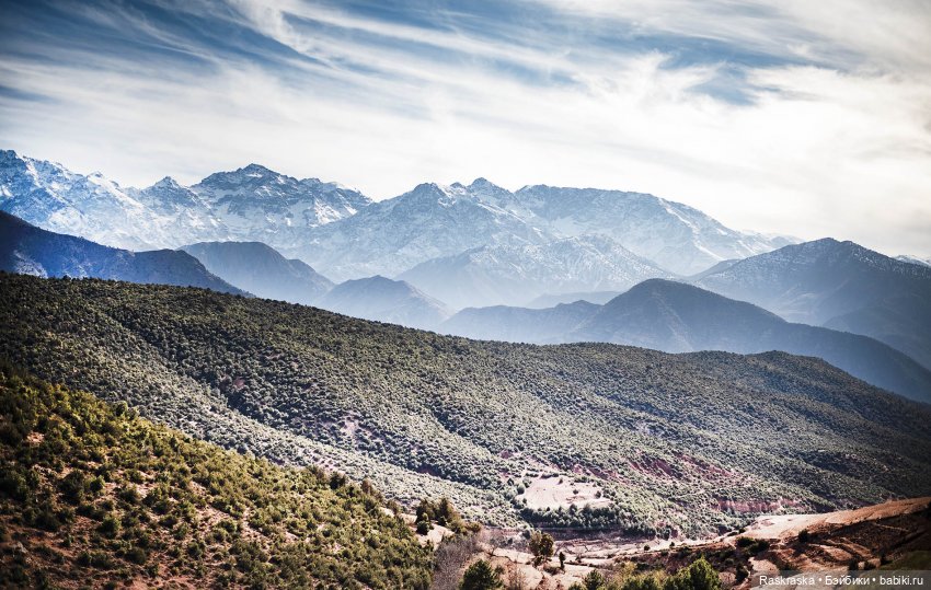 Наскоком в Марокко - часть 3 - Горы Атлас