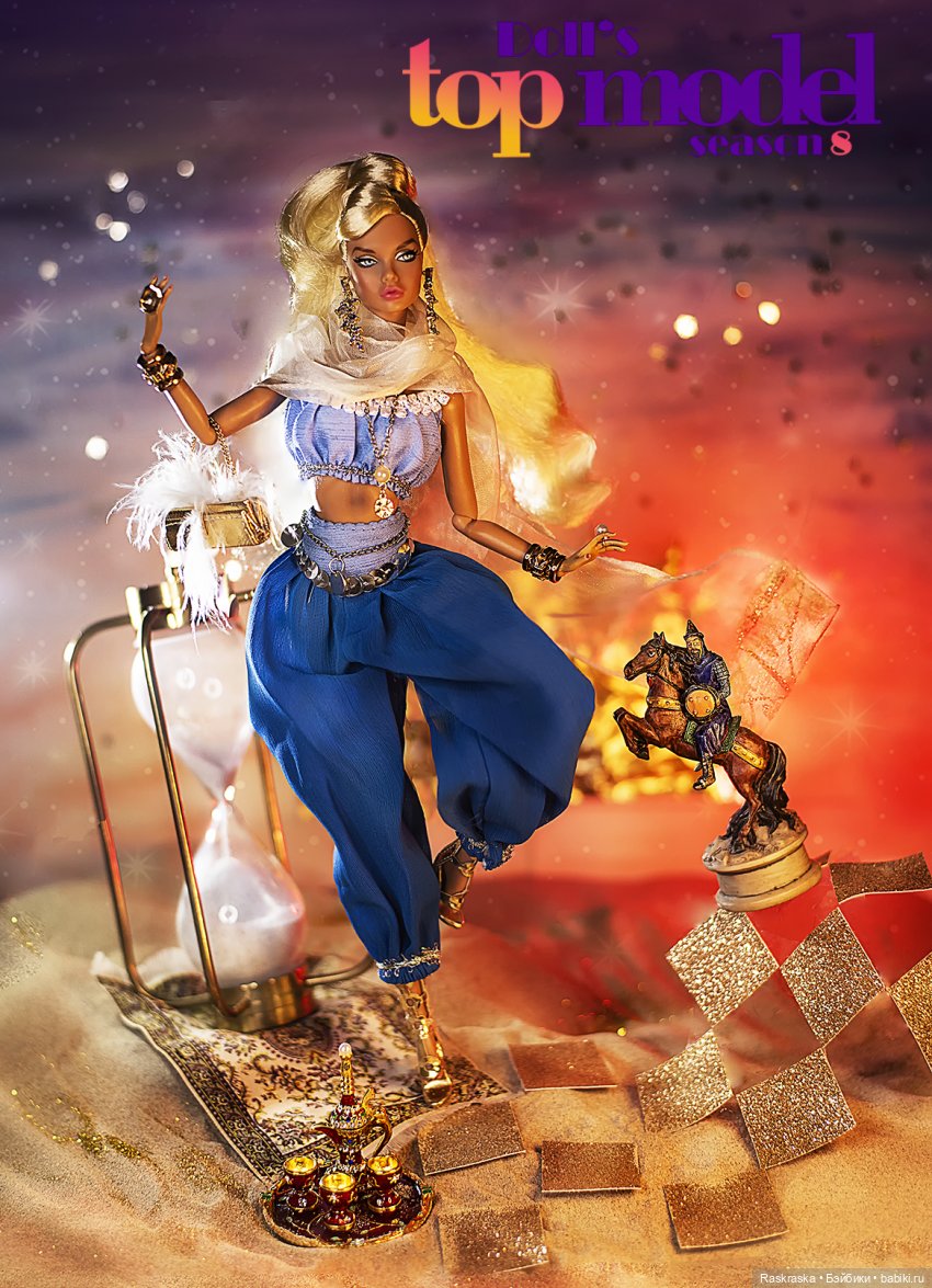 Мой первый куклоконкурс - фотосессия 1 - восточная тема (фото 4)