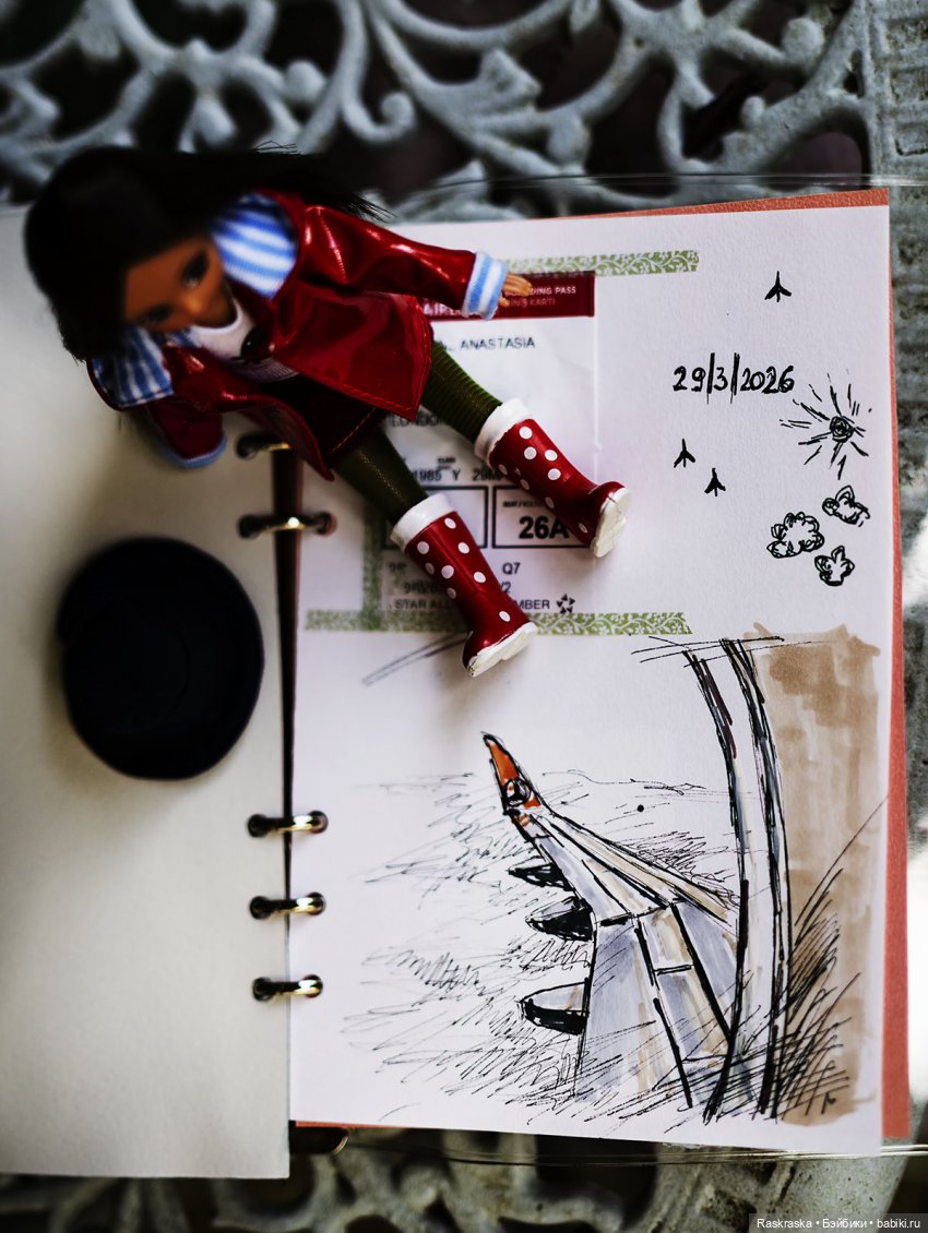 Путевой журнал 📖🎨📸 | Бэйбики Путевой журнал 📖🎨📸 — Куклы Lottie (Лотти): Arklu