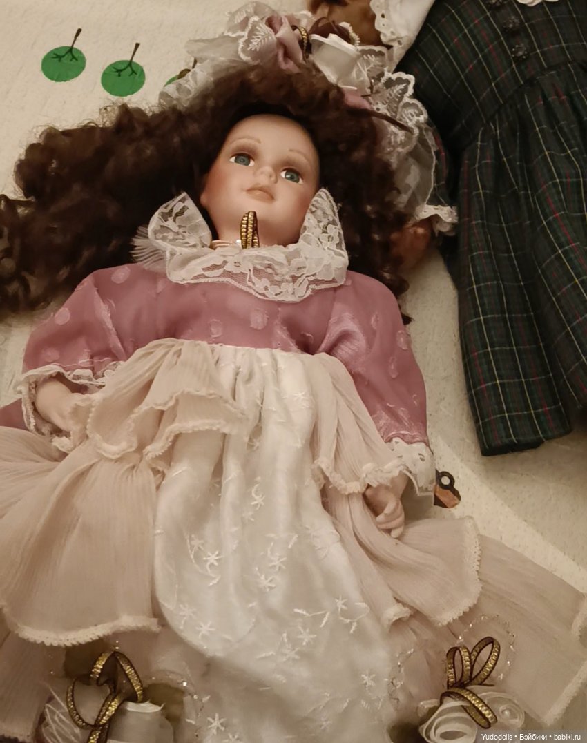 Преображение старой фарфоровой куклы