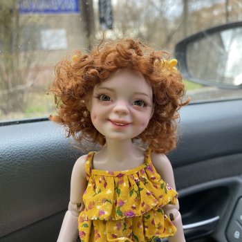 Она назвалась Стешей ( авторские куклы Светланы Соколовой)