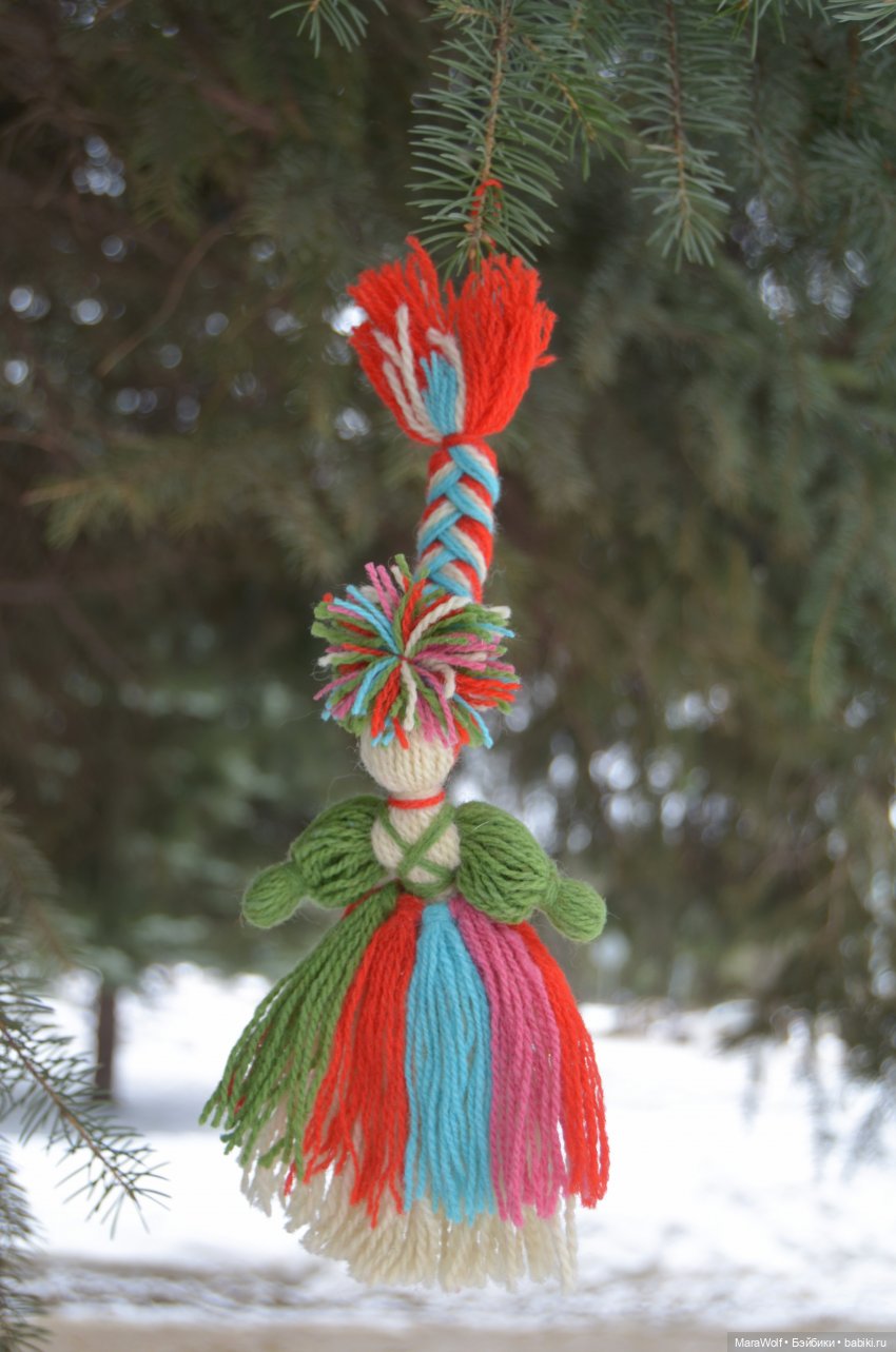 Славянские обережные куклы: Веснянка и Мартинички