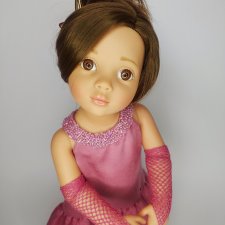 Одежда для Готц и Сой Ту от Паола Рейна. Платье и митенки