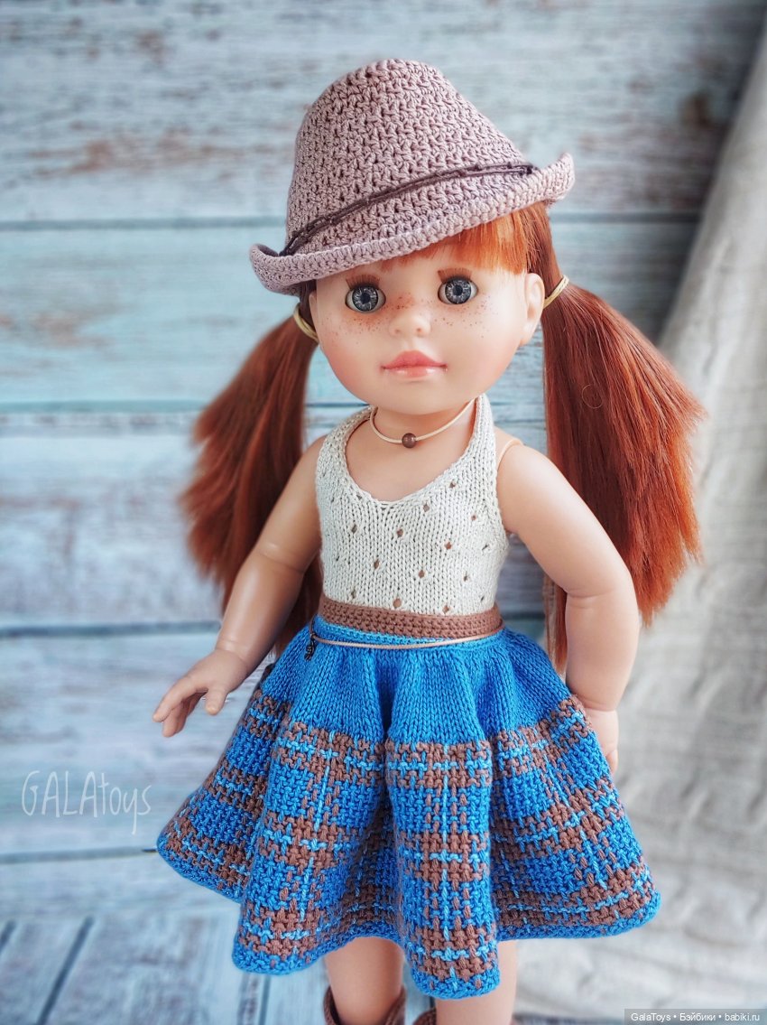 Вязание в стиле кантри — Одежда и обувь для кукол своими руками: фото (фото 8)