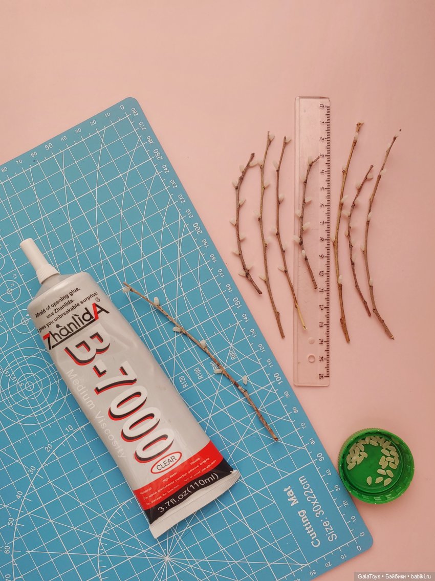 Веточки вербы для куколок (фото 2)