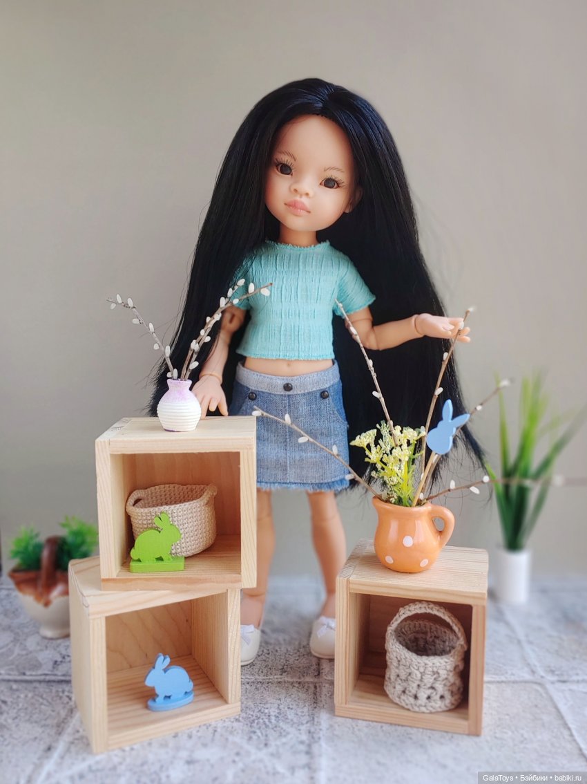 Веточки вербы для куколок