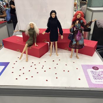 Моя первая выставка на Тишинке - Осенний бал кукол 2022!