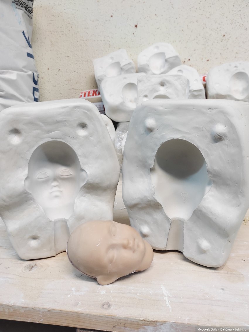 С чего начинается фарфоровая кукла (фото 5)