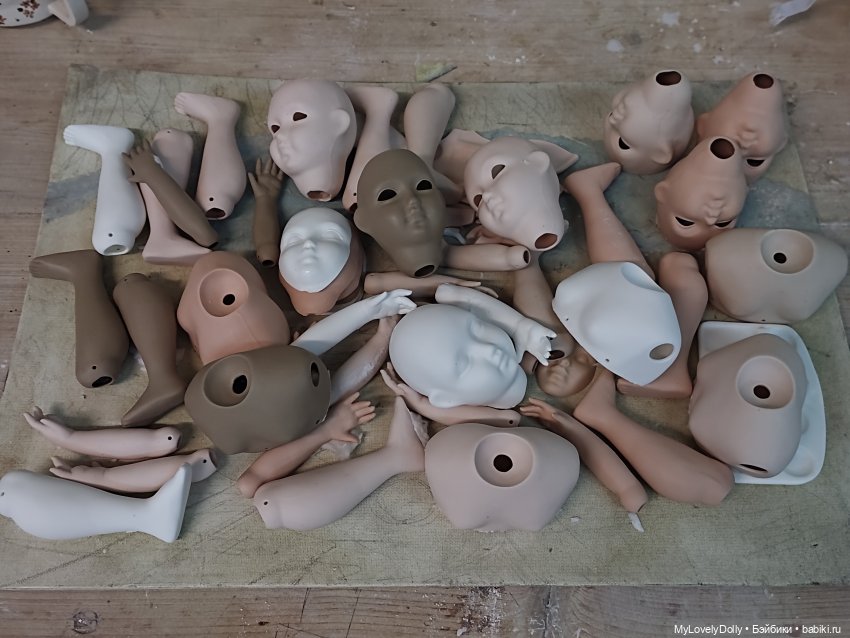 С чего начинается фарфоровая кукла (фото 9)