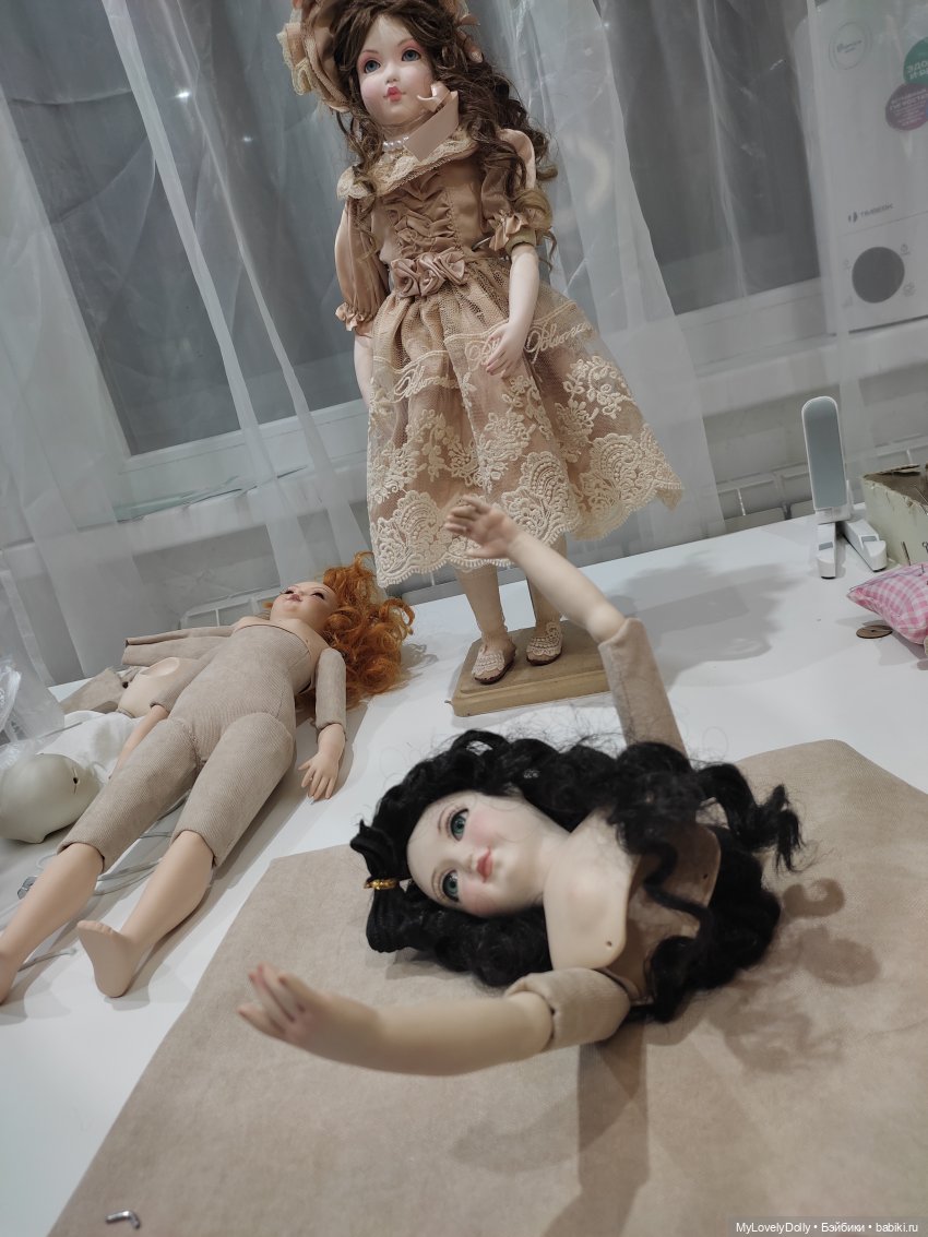 Рабочие будни кукольника фарфориста (фото 2)