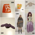 Одежда для кукол формата барби