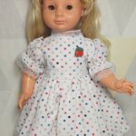 Платье для куклы 45 см