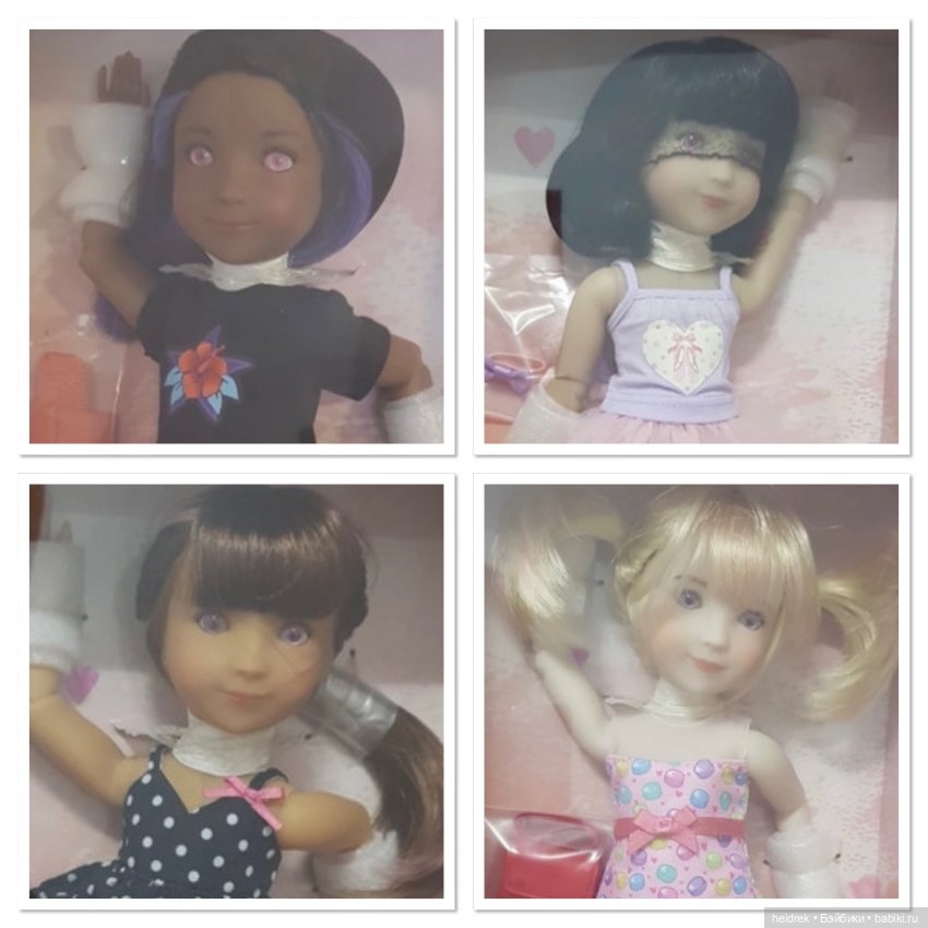 Вот таких четырёх красоток я прикупила.