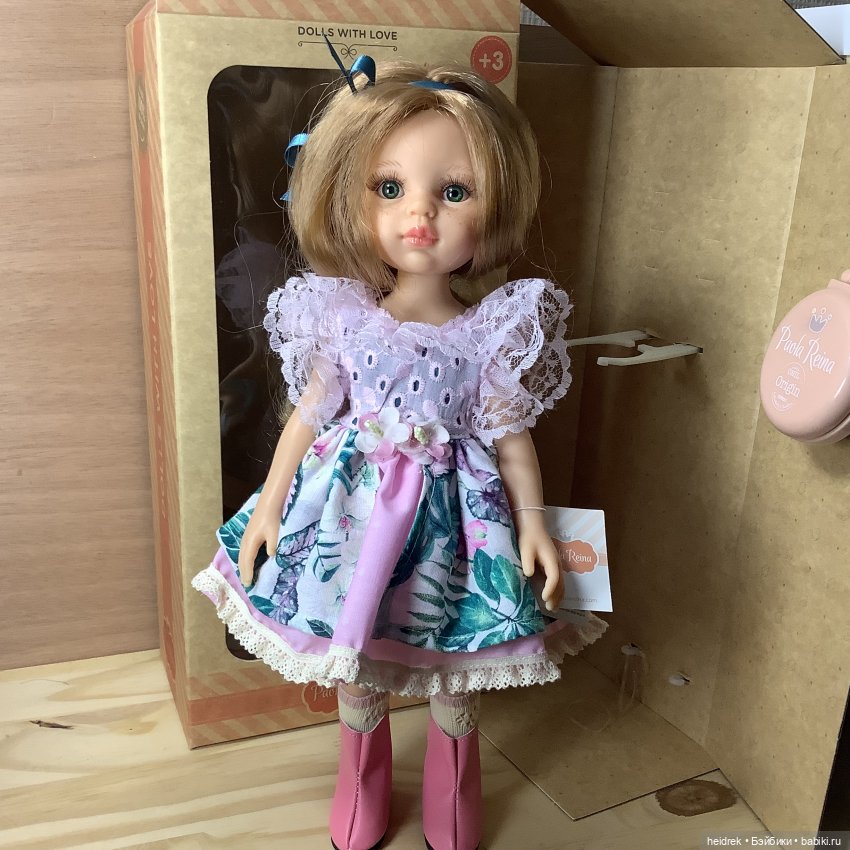Мини-обзор куклы Ноэлия Noelia 32 cm | Бэйбики Мини-обзор куклы Ноэлия Noelia 32 cm (фото 4)