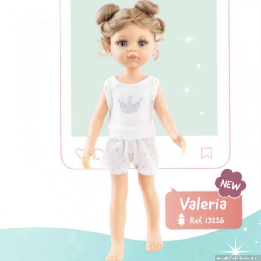 Мини обзор: кукла Валерия Valeria в пижаме, 2024