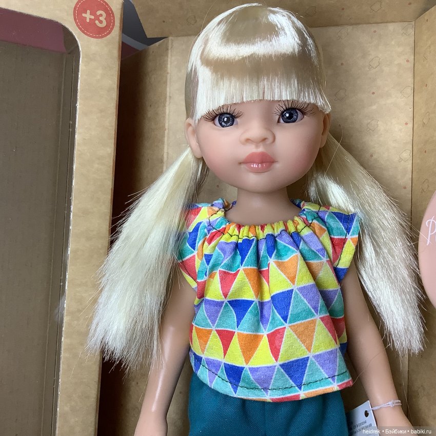 Дочка клоуна: кукла Virgi Paola Reina 32 см, Арт. 04678 (фото 2)