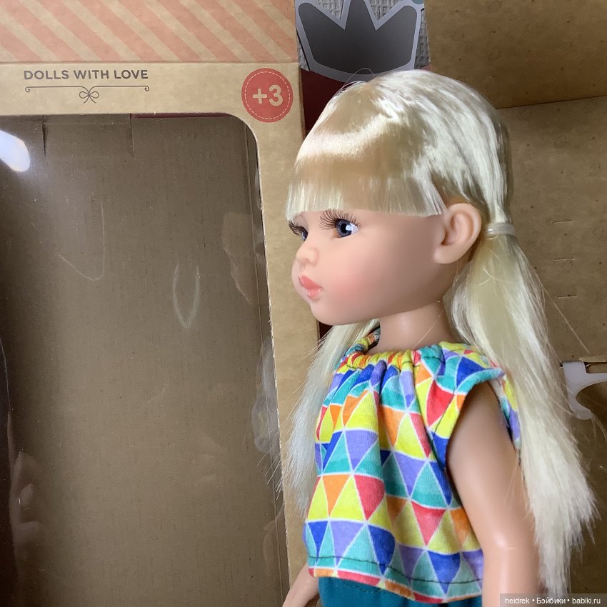 Дочка клоуна: кукла Virgi Paola Reina 32 см, Арт. 04678