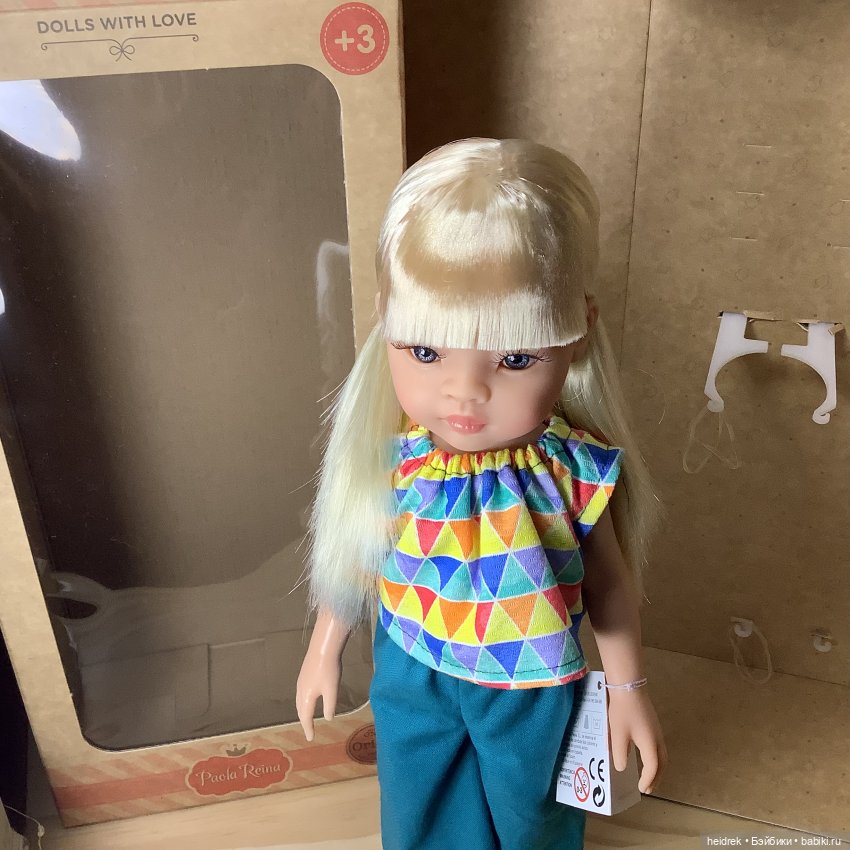 Дочка клоуна: кукла Virgi Paola Reina 32 см, Арт. 04678