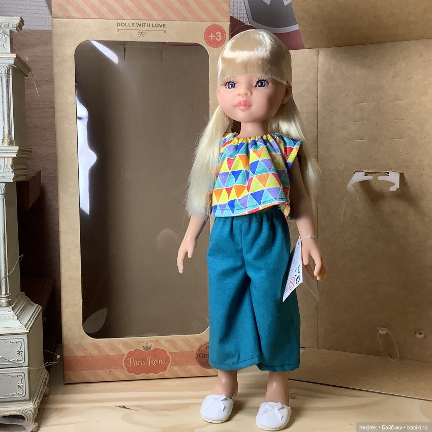 Дочка клоуна: кукла Virgi Paola Reina 32 см, Арт. 04678