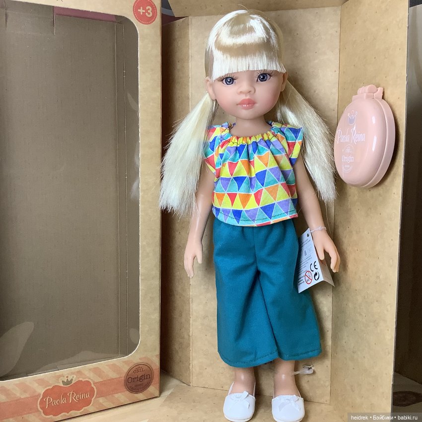 Дочка клоуна: кукла Virgi Paola Reina 32 см, Арт. 04678 (фото 6)