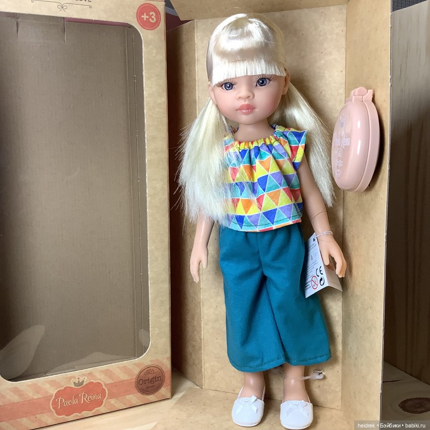 Дочка клоуна: кукла Virgi Paola Reina 32 см, Арт. 04678 (фото 5)