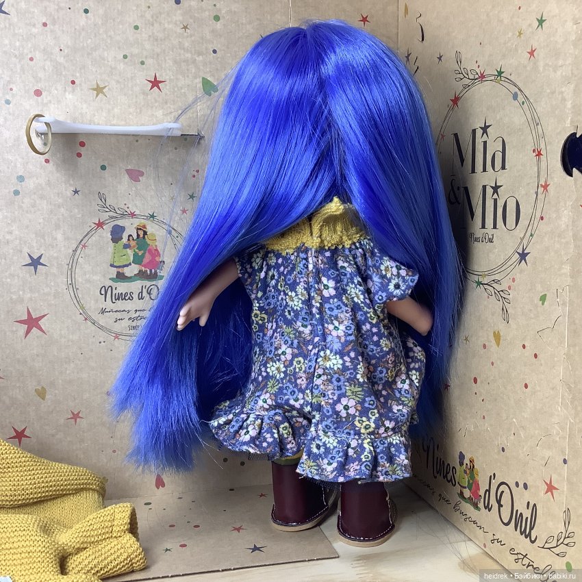 Мини-обзор: синяя Мия. Mia Blue 2024