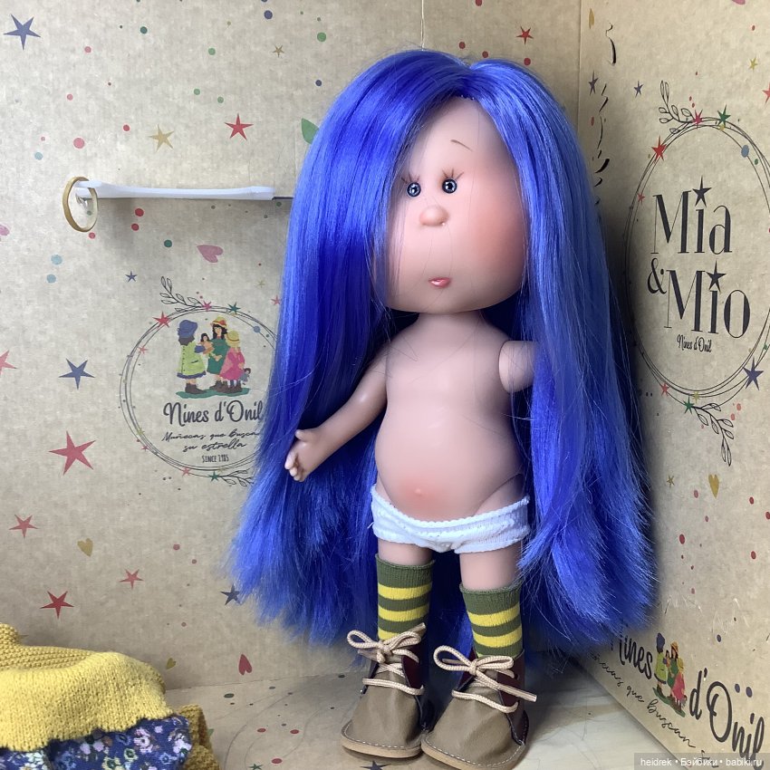 Мини-обзор: синяя Мия. Mia Blue 2024