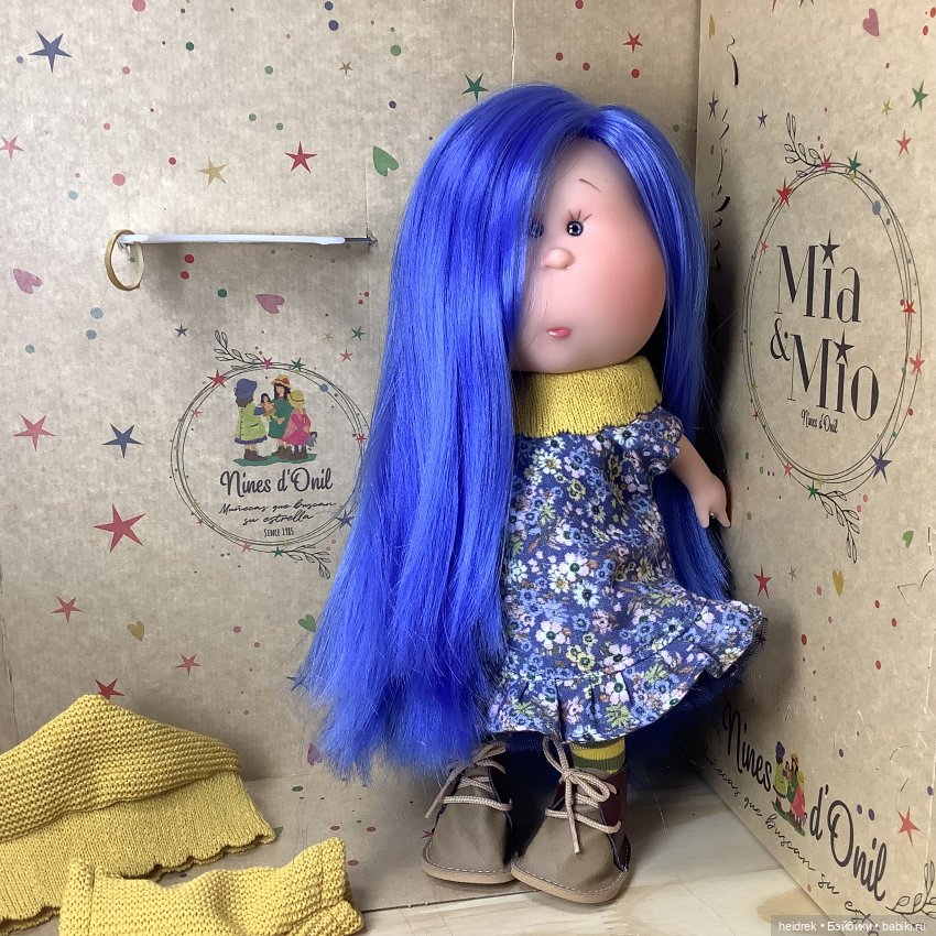 Мини-обзор: синяя Мия. Mia Blue 2024