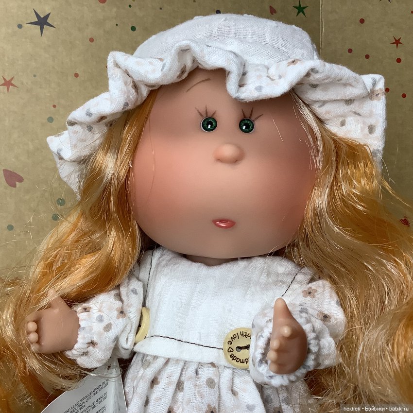 Мия 30 см в чепчике. 2024