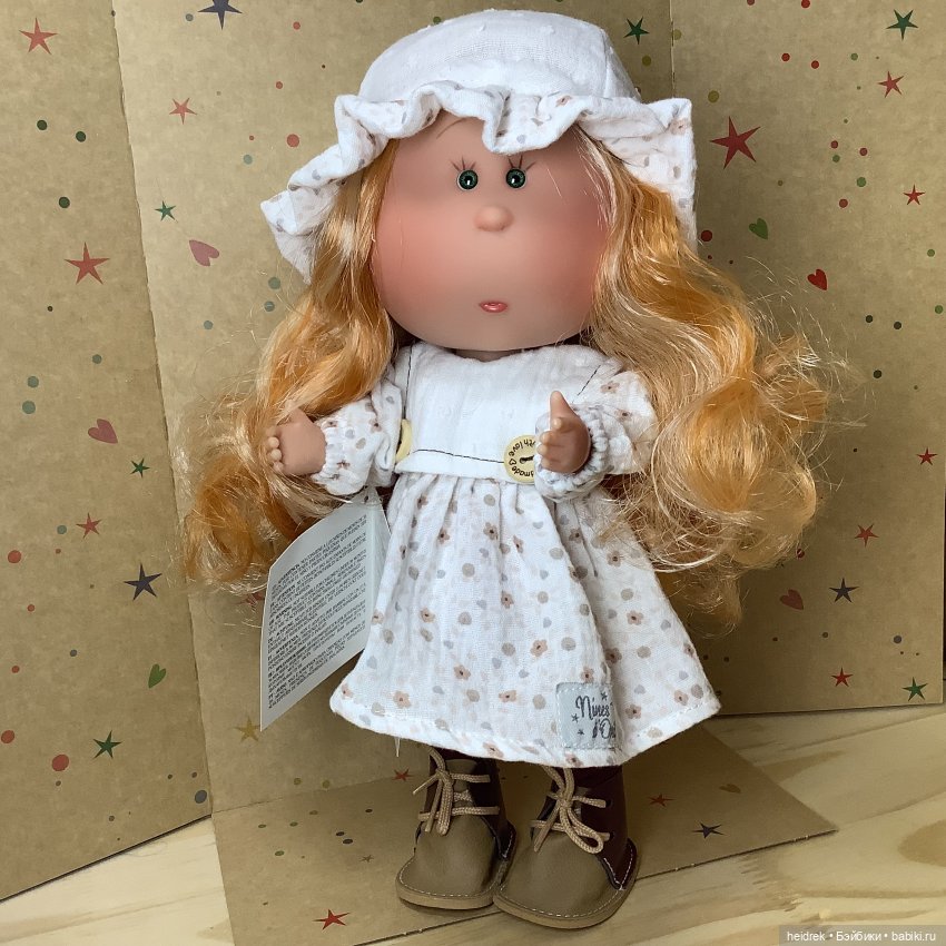 Мия 30 см в чепчике. 2024