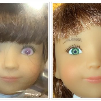 Видео: замена глаз Ruby Red Siblies