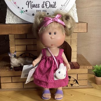 Фото обзор: кукла 23 см Мия Little Mia 2025 зайка BUNNY