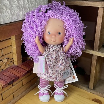 Кукла Little Pippa 23 см: Маленькая Пиппа с волосами фиолетовыми нитками