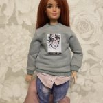 Барби made to move на теле йога пышки