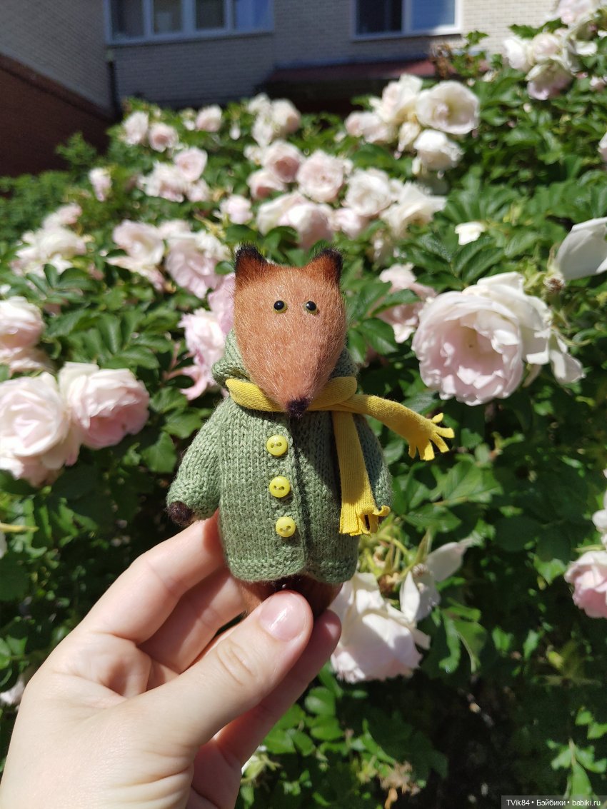 Лисенок Рихард — Домашние фото авторских игрушек: Тедди (фото 2)