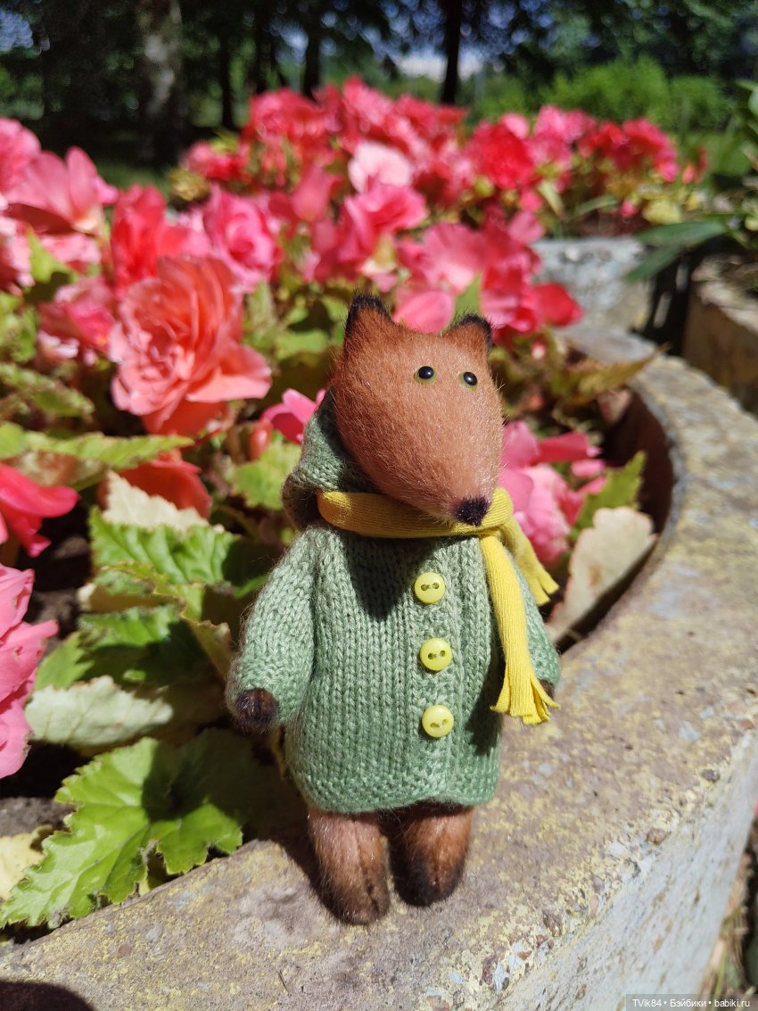 Лисенок Рихард — Домашние фото авторских игрушек: Тедди