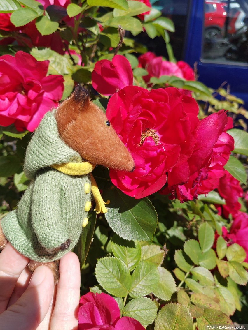Лисенок Рихард — Домашние фото авторских игрушек: Тедди (фото 3)