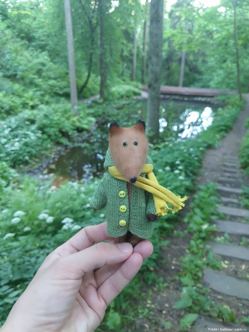 Лисенок Рихард — Домашние фото авторских игрушек: Тедди (фото 4)