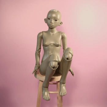 Моя первая кукла готова