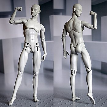 Мужское тело "Ацтек" Фэшн-размер 1/4 (DS Doll)