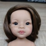 Голова Паола рейна Мали с веснушками