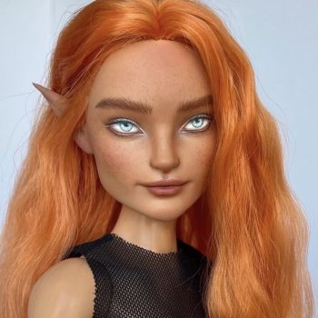 Мальчик эльф с небесными глазами