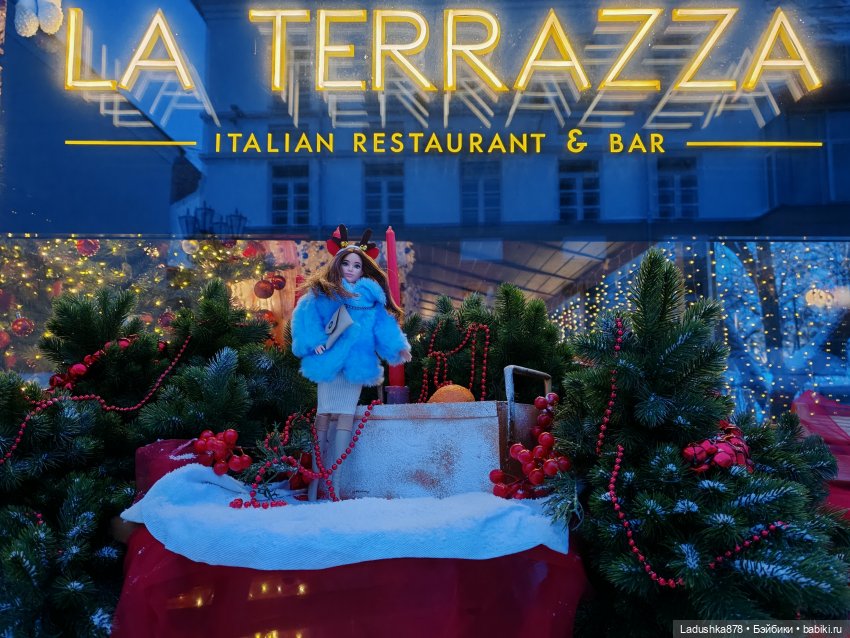 Новогодний город — Куклы Barbie (Барби): Looks