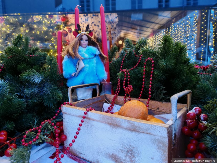 Новогодний город — Куклы Barbie (Барби): Looks