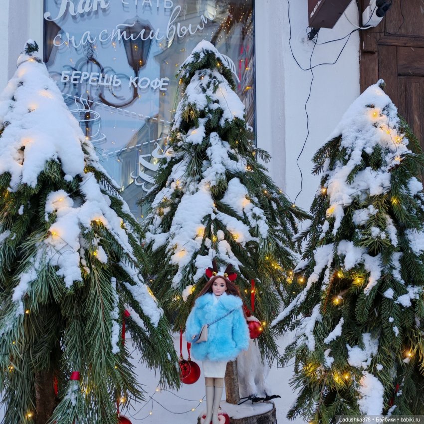 Новогодний город — Куклы Barbie (Барби): Looks (фото 7)